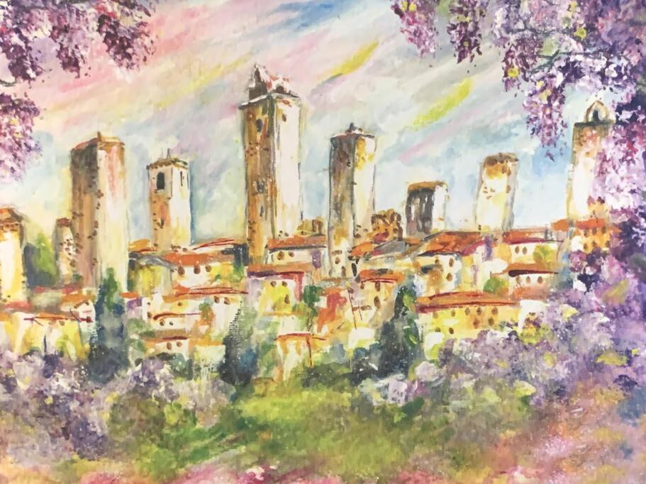 Lovely 2 Bedroom In San Gimignano Historic Center Exterior photo